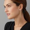 OPULENTE PERLENOHRSTECKER MIT DIAMANT-ANHÄNGERN - Image 2